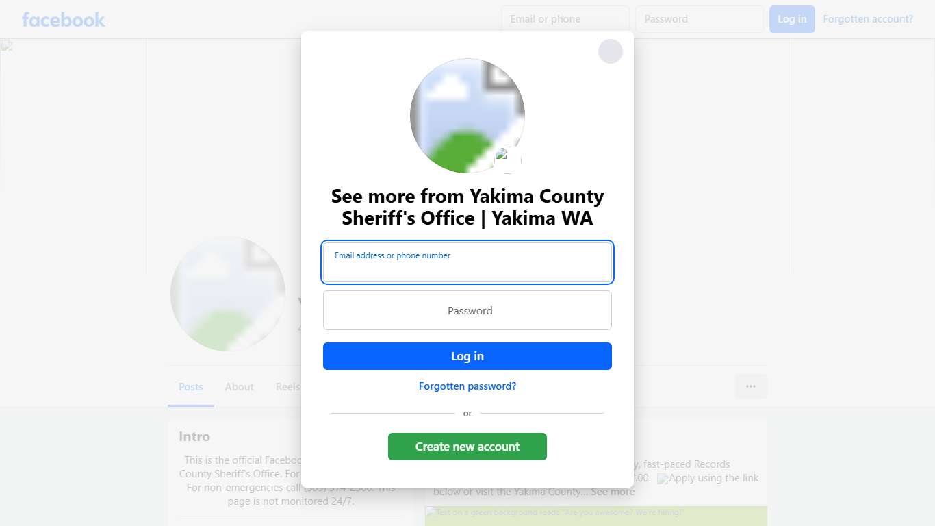 Yakima County Sheriff's Office Yakima WA Facebook